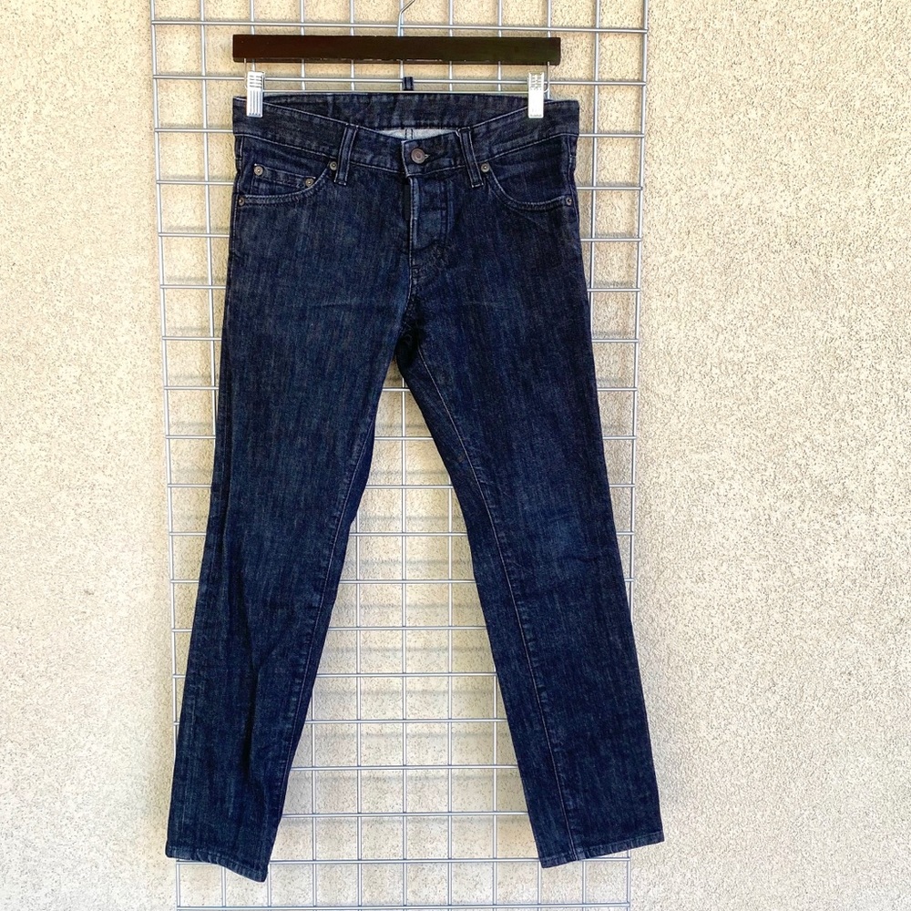 Men’s Dsquared Raw Slim Skinny Denim Jeans Italian - Picture 7 of 8